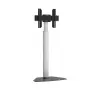 Techly grīdas statīvs televizoriem no 32 līdz 65 collām, 165,1 cm (65 inch), 400 x 200 mm, 600 x 400 mm, 90°, alumīnijs, melns, sudrabs