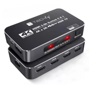 Techly IDATA HDMI2-4K5160B HDMI slēdzis