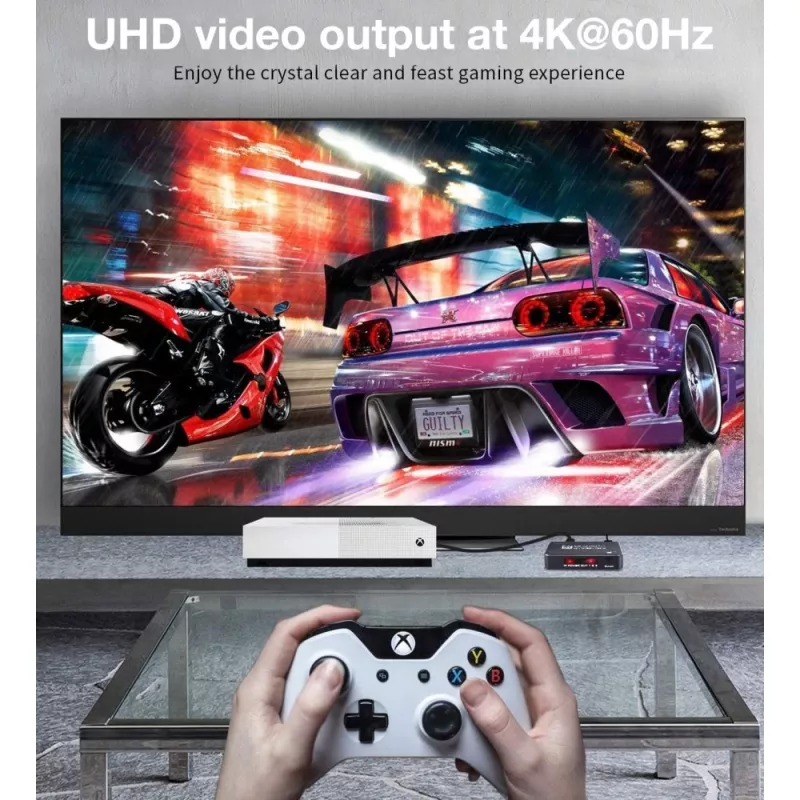 Techly IDATA HDMI2-4K5160B HDMI slēdzis