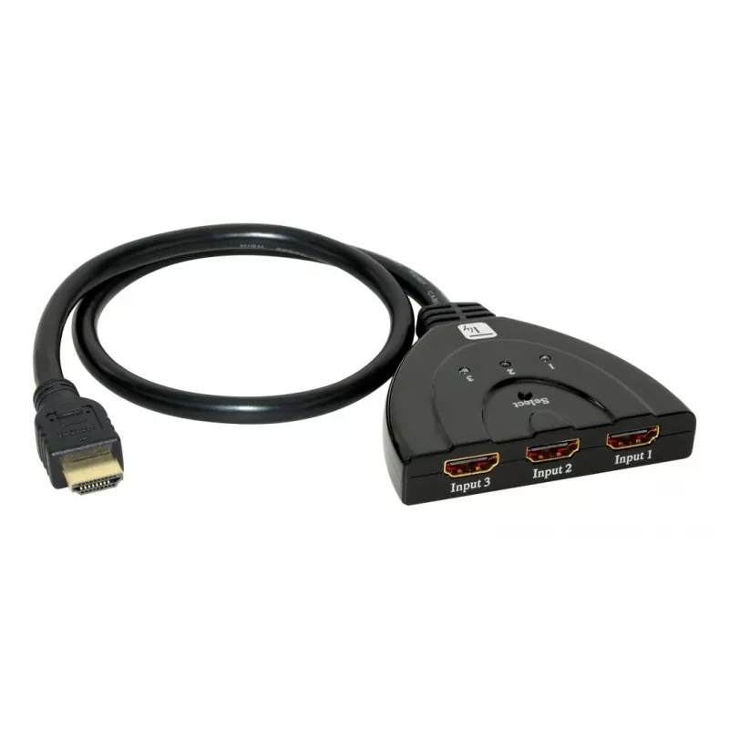 Techly IDATA HDMI-3F8K video slēdzis