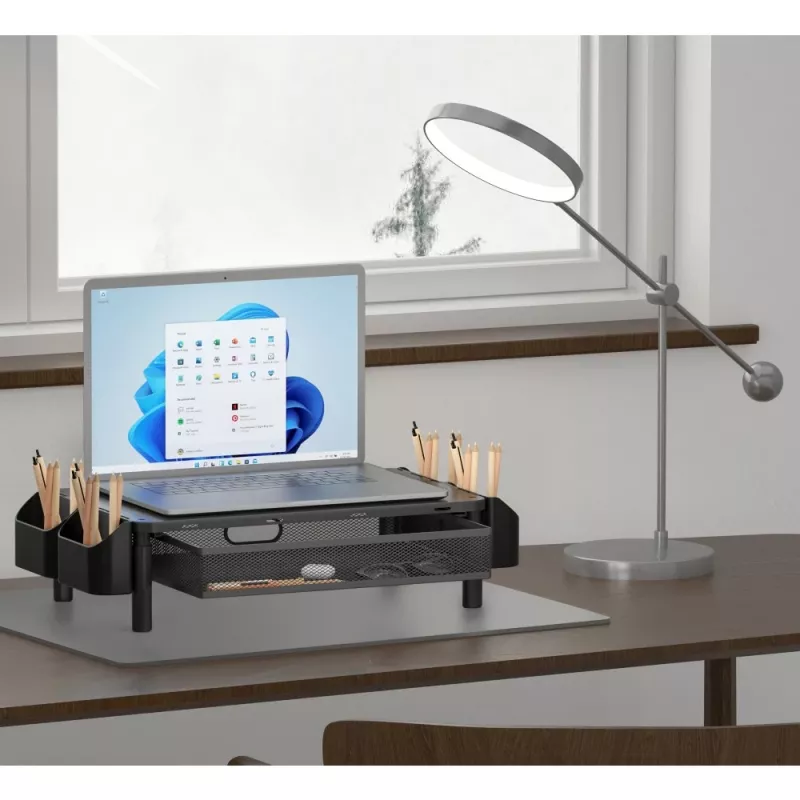 Techly ICA-MS 114 monitoru statīvs / galda statīvs melns