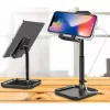 Techly I-SMART-STAND13 pasīvais turētājs viedtālrunim un planšetdatoram, melns