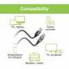 Techly ICOC U3A-RJ45-030 tīkla kabelis 3 m Cat6 F/UTP (FTP)