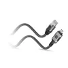 Techly ICOC U3C-RJ45-050 tīkla kabelis 5 m Cat6 F/UTP (FTP) sudraba, melna