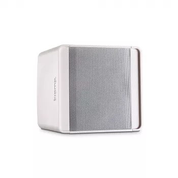 Biamp Desono KUBO3 pilna diapazona skaļrunis balts vadu 25 W