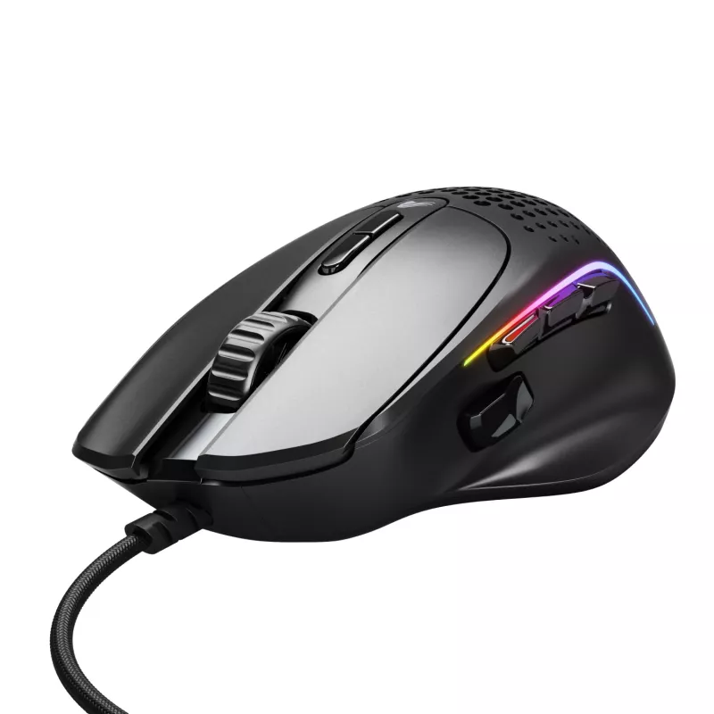 Glorious Gaming Model I 2 Vadu pele - Melna, Labā roka, Optiskā, USB Type-A, 26000 DPI