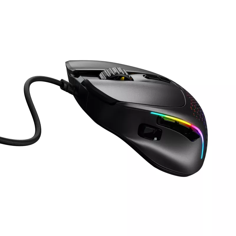 Glorious Gaming Model I 2 Vadu pele - Melna, Labā roka, Optiskā, USB Type-A, 26000 DPI
