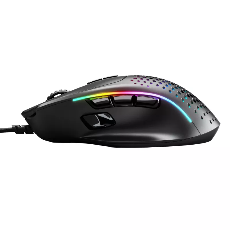 Glorious Gaming Model I 2 Vadu pele - Melna, Labā roka, Optiskā, USB Type-A, 26000 DPI