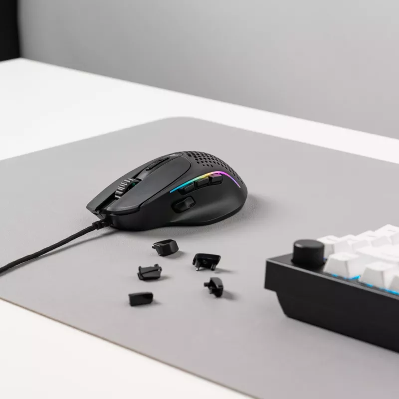 Glorious Gaming Model I 2 Vadu pele - Melna, Labā roka, Optiskā, USB Type-A, 26000 DPI