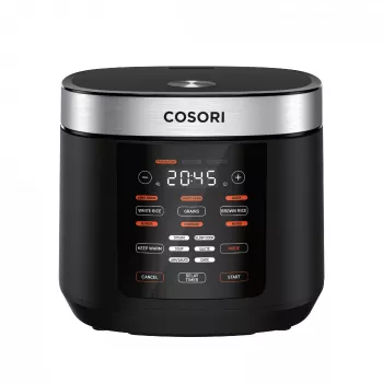 Cosori Multi-Cooker Chef Edition rīsu plīts 5 L 970 W Melna, Sudraba