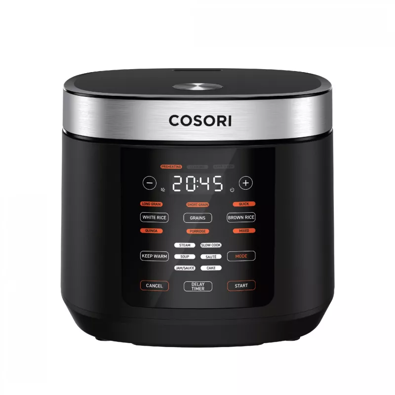 Cosori Multi-Cooker Chef Edition rīsu plīts 5 L 970 W Melna, Sudraba