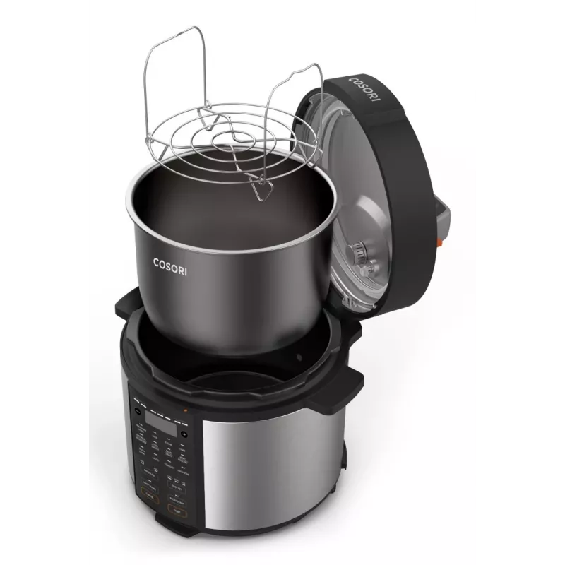 Cosori CMC-CO601-SEU elektriskais spiediena katls 5.7 L Melns, Nerūsējošais tērauds 1100 W