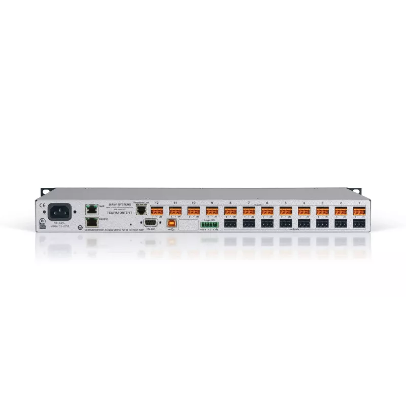 Biamp Tesira FORTÉ VT digitālais audio serveris