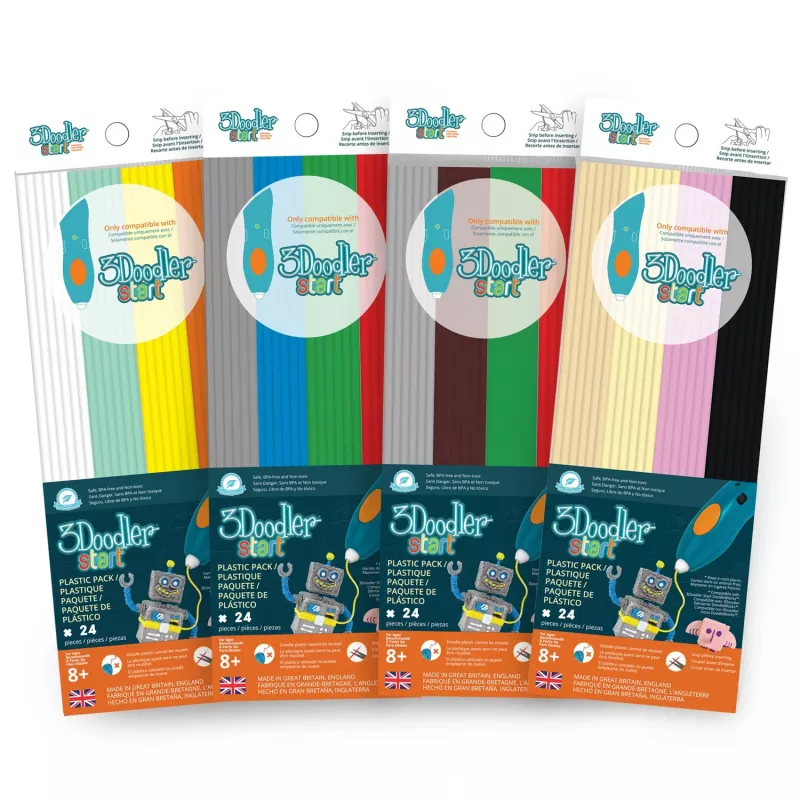 3Doodler Start ECO-11 pildījuma materiāls Kompostējama plastmasa Brūna 1 g