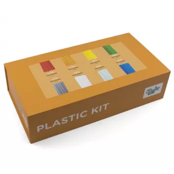 3Doodler Start EDU plastmasa zila, ciāna, zaļa, pelēka, oranža, sarkana, balta, dzeltena