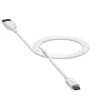 mophie essentials lādēšanas kabelis | 1M USB kabelis USB 2.0 USB A USB C Balts