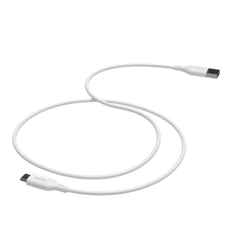 mophie essentials lādēšanas kabelis | 1M USB kabelis USB 2.0 USB A USB C Balts