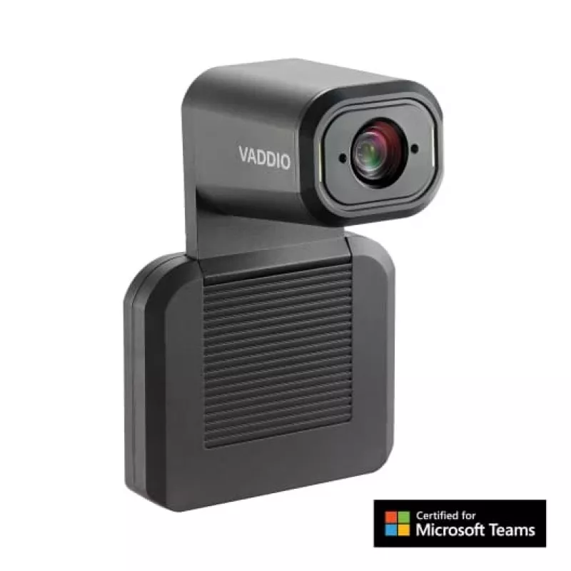 Vaddio IntelliSHOT-M automātiskās izsekošanas kamera, 8.51 MP, Exmor, Full HD, 1920 x 1080 pikseļi, 30 kadri/s, Melna