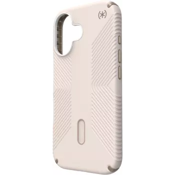 Speck Presidio2 Grip + ClickLock Apple iPhone 16 Bleached Bone - ar Microban