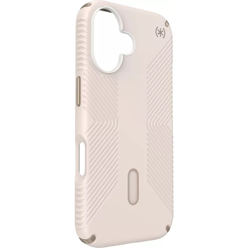 Speck Presidio2 Grip + ClickLock Apple iPhone 16 Bleached Bone - ar Microban