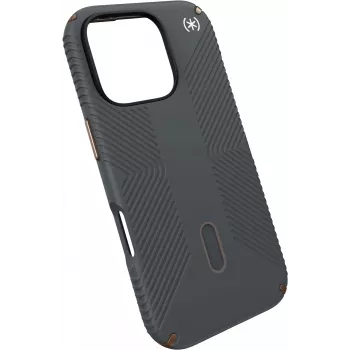 Speck Presidio2 Grip + ClickLock Apple iPhone 16 Pro Charcoal Grey - ar Microban