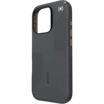 Speck Presidio2 Grip + ClickLock Apple iPhone 16 Pro Charcoal Grey - ar Microban