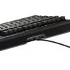 Glorious Gaming GMMK 3 PRO 75% Prebuilt Wired Black - FR, vadu, USB, mehāniska, AZERTY, RGB LED, melna