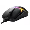 Glorious Gaming Model O3 Vadu Spēļu Pele - Īpaši Vieglas 54g Svars, 130M Noklikšķināšanas Optiskie Slēdži, 30K DPI BAMF 3.0 Sensors, 750 IPS Izsekošana, 50G Paātrinājums, Atbalsta Visus Satvēriena Veidus - Melna