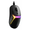 Glorious Gaming Model O3 Vadu Spēļu Pele - Īpaši Vieglas 54g Svars, 130M Noklikšķināšanas Optiskie Slēdži, 30K DPI BAMF 3.0 Sensors, 750 IPS Izsekošana, 50G Paātrinājums, Atbalsta Visus Satvēriena Veidus - Melna