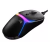 Glorious Gaming Model O3 Vadu Spēļu Pele - Īpaši Vieglas 54g Svars, 130M Noklikšķināšanas Optiskie Slēdži, 30K DPI BAMF 3.0 Sensors, 750 IPS Izsekošana, 50G Paātrinājums, Atbalsta Visus Satvēriena Veidus - Melna