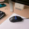 Glorious Gaming Model O3 Vadu Spēļu Pele - Īpaši Vieglas 54g Svars, 130M Noklikšķināšanas Optiskie Slēdži, 30K DPI BAMF 3.0 Sensors, 750 IPS Izsekošana, 50G Paātrinājums, Atbalsta Visus Satvēriena Veidus - Melna