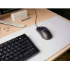 Glorious Gaming Model O3 Vadu Spēļu Pele - Īpaši Vieglas 54g Svars, 130M Noklikšķināšanas Optiskie Slēdži, 30K DPI BAMF 3.0 Sensors, 750 IPS Izsekošana, 50G Paātrinājums, Atbalsta Visus Satvēriena Veidus - Melna
