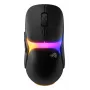 Glorious Gaming Model O3 Wireless Gaming Mouse - Melns, bezvadu, InfinitePlay maiņas bateriju sistēma, 8k polling, 130M optiskie slēdži, 66g, 30K DPI optiskais sensors, RGB