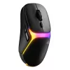 Glorious Gaming Model O3 Wireless Gaming Mouse - Melns, bezvadu, InfinitePlay maiņas bateriju sistēma, 8k polling, 130M optiskie slēdži, 66g, 30K DPI optiskais sensors, RGB