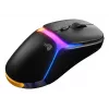 Glorious Gaming Model O3 Wireless Gaming Mouse - Melns, bezvadu, InfinitePlay maiņas bateriju sistēma, 8k polling, 130M optiskie slēdži, 66g, 30K DPI optiskais sensors, RGB