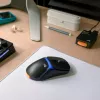 Glorious Gaming Model O3 Wireless Gaming Mouse - Melns, bezvadu, InfinitePlay maiņas bateriju sistēma, 8k polling, 130M optiskie slēdži, 66g, 30K DPI optiskais sensors, RGB