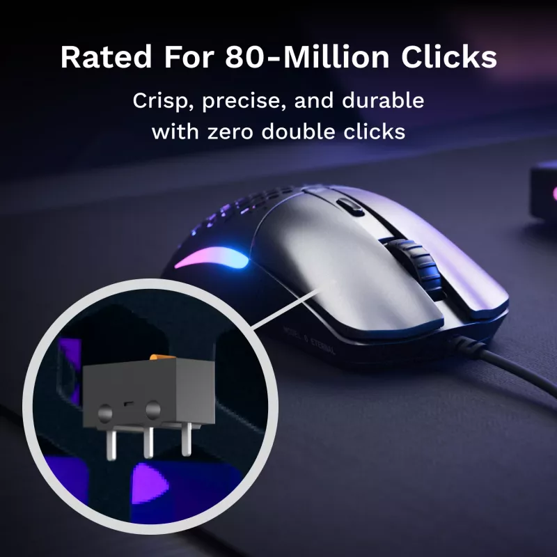 Glorious Gaming Model O Eternal pele labā roka USB Type-A optiskā 12000 DPI