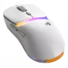 Glorious Gaming Model D3 Wireless Gaming Pele - InfinitePlay Maināmo Akumulatoru Sistēma, 8k Polling, 130M Klikšķu Optiskie Slēdži, Īpaši Viegls 69g, 30K DPI Optiskais Sensors, RGB - Balta