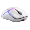 Glorious Gaming Model D3 Wireless Gaming Pele - InfinitePlay Maināmo Akumulatoru Sistēma, 8k Polling, 130M Klikšķu Optiskie Slēdži, Īpaši Viegls 69g, 30K DPI Optiskais Sensors, RGB - Balta