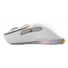Glorious Gaming Model D3 Wireless Gaming Pele - InfinitePlay Maināmo Akumulatoru Sistēma, 8k Polling, 130M Klikšķu Optiskie Slēdži, Īpaši Viegls 69g, 30K DPI Optiskais Sensors, RGB - Balta