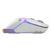 Glorious Gaming Model D3 Wireless Gaming Pele - InfinitePlay Maināmo Akumulatoru Sistēma, 8k Polling, 130M Klikšķu Optiskie Slēdži, Īpaši Viegls 69g, 30K DPI Optiskais Sensors, RGB - Balta