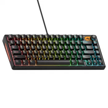 Glorious Gaming GMBK 75% tastatūra USB QWERTY US English Melna