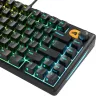 Glorious Gaming GMBK 75% tastatūra USB QWERTY US English Melna