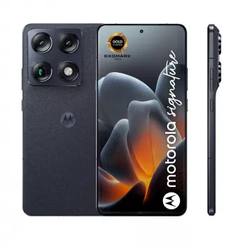 Viedtālrunis Motorola Signature 8 Gen 5, 6.78 collu OLED 2780×1264, 16 GB RAM, 512 GB, 50+50 MP, Dual SIM, Android 16, 5200 mAh, Tumši zils
