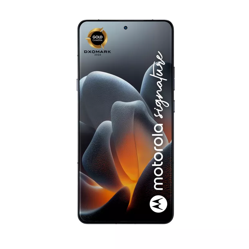 Motorola Signature viedtālrunis, 6.78 collu AMOLED, 16 GB/512 GB, Carbon