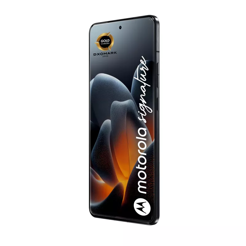 Motorola Signature viedtālrunis, 6.78 collu AMOLED, 16 GB/512 GB, Carbon