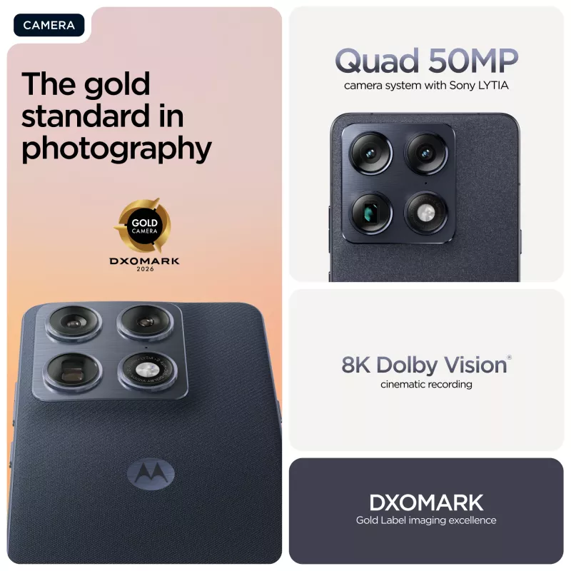 Motorola Signature viedtālrunis, 6.78 collu AMOLED, 16 GB/512 GB, Carbon