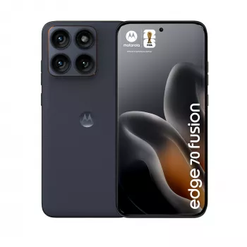 Viedtālrunis Motorola edge 70 fusion — 6.78 collu OLED, Snapdragon 7s Gen 3, 12 GB RAM, 256 GB, 7000 mAh, Dual SIM, Android 16, Melns