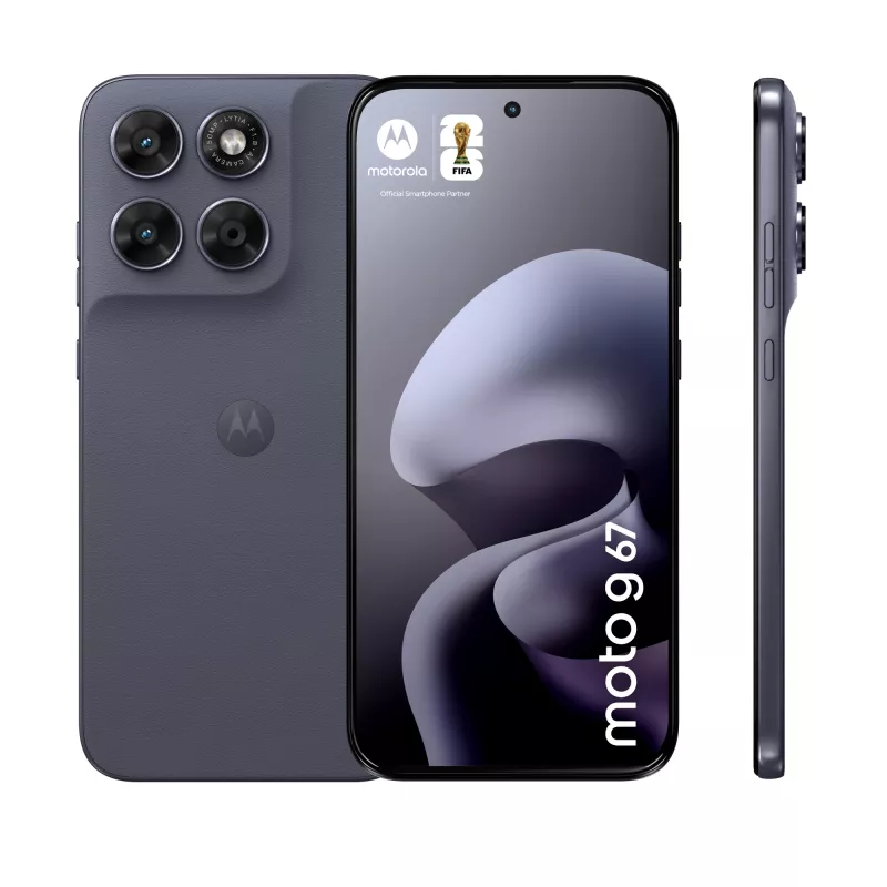 Viedtālrunis Motorola moto g67 6.8 collu (17.3 cm) 5G, MediaTek Dimensity 6300 2.4 GHz, 8 GB RAM, 256 GB, 5200 mAh, Hibrīds Dual SIM, Pelēks