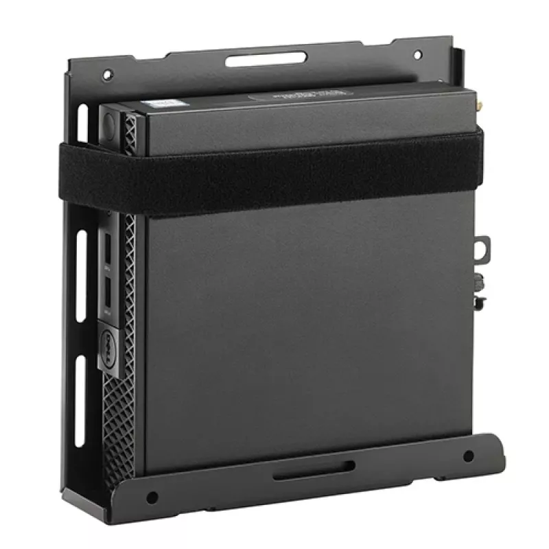 Montāžas komplekts Chief KRA232B — kolonnas stiprinājums plānajam klientam / datoram, tērauds, melns, max slodze 1.36 kg